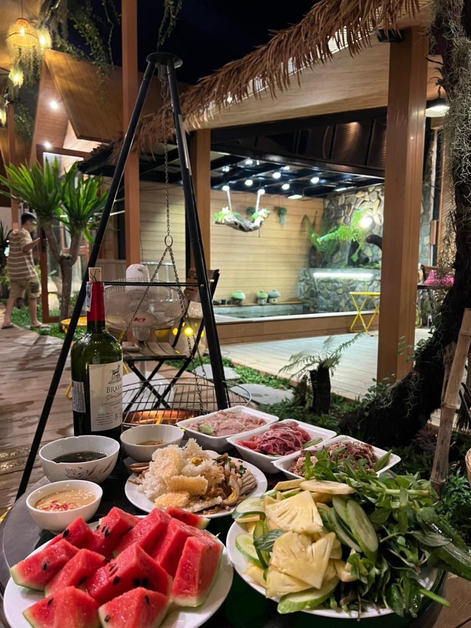 La Garden Homestay Long Xuyên Eksteriør bilde