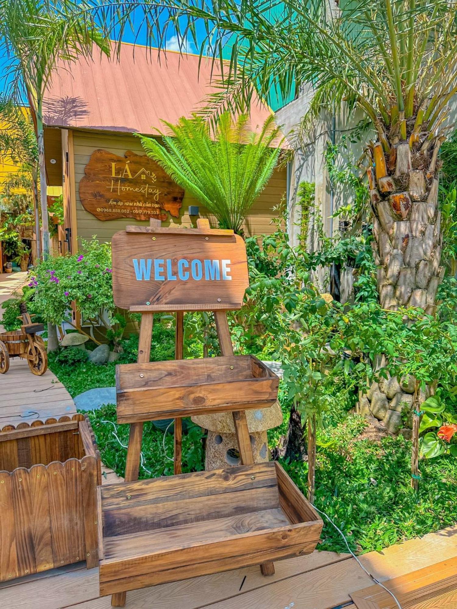 La Garden Homestay Long Xuyên Eksteriør bilde